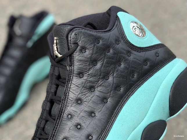 Rep Black Air Island Green Jordan 13 Retro 414571-030 0717